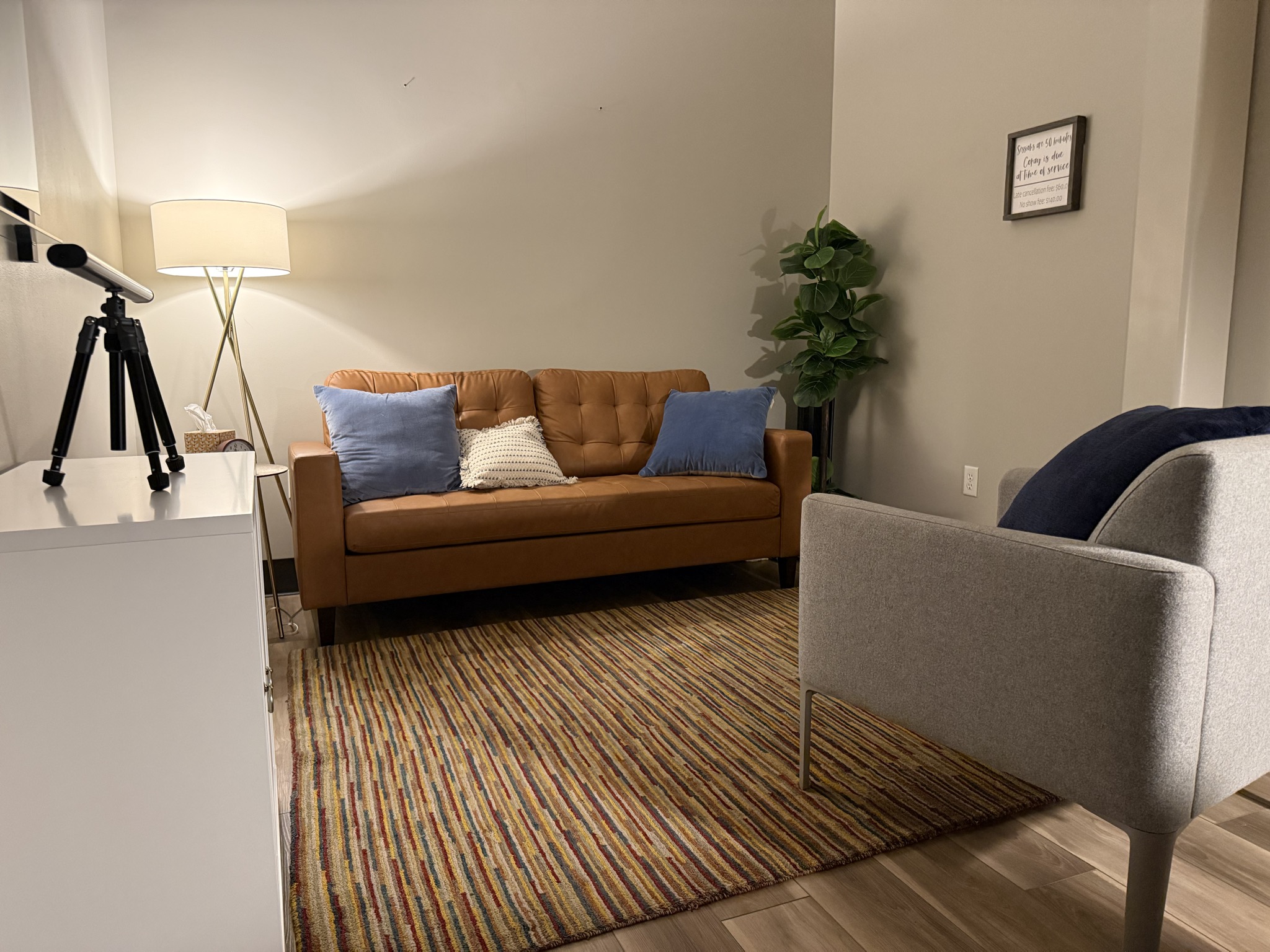 Interior of Stonebridge Counseling Office